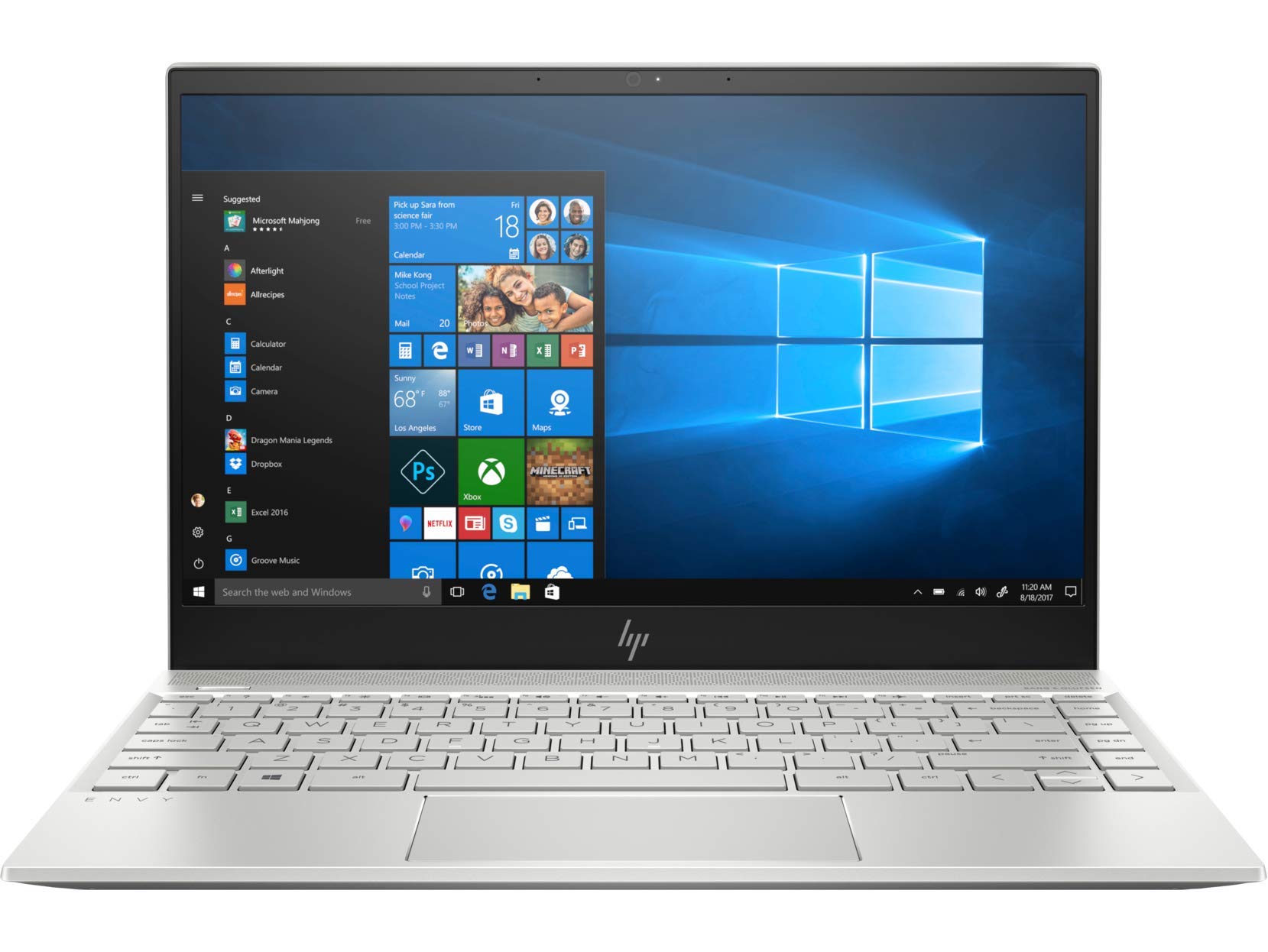 HP Envy 13.3 inç Full HD Ultrabook Dizüstü Bilgisayar, Intel Core